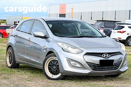 Grey 2013 Hyundai I30 Hatchback Active