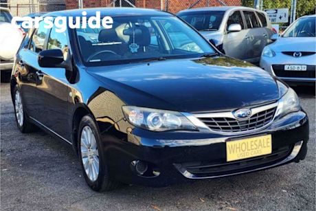 Black 2009 Subaru Impreza Hatchback R (awd)