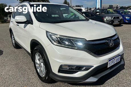 White 2015 Honda CR-V Wagon VTI-S (4X4)