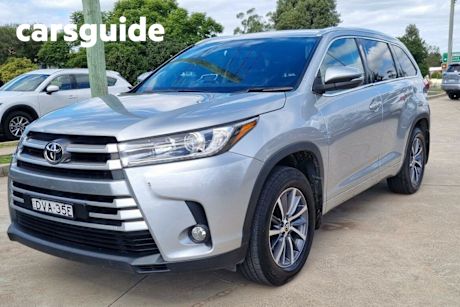 Silver 2017 Toyota Kluger Wagon GXL (4X2)