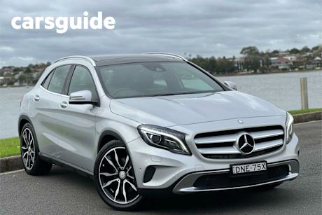 Silver 2017 Mercedes-Benz GLA250 Wagon 4Matic