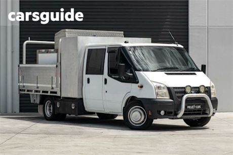 White 2011 Ford Transit Cab Chassis Extended Frame