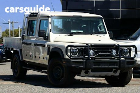 White 2024 Ineos Grenadier Ute Tray Quartermaster