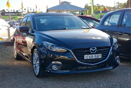 Black 2015 Mazda 3 Hatchback SP25 GT