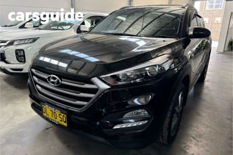 Black 2017 Hyundai Tucson Wagon Active X (fwd)