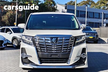 White 2017 Toyota Alphard OtherCar ALPHARD SC AGH30 2.5L