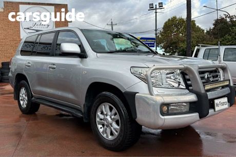 Silver 2008 Toyota Landcruiser Wagon Sahara (4X4)