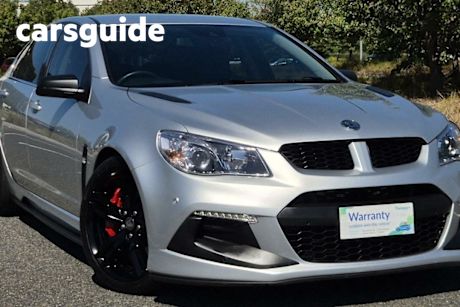 Silver 2016 HSV Clubsport Sedan R8 SV Black LS3