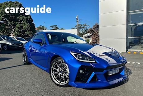 Blue 2022 Subaru BRZ Coupe S