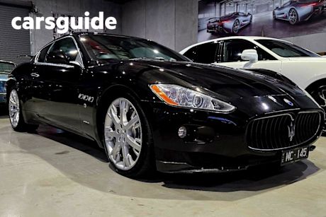 Black 2009 Maserati Granturismo Coupe S