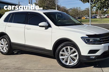 White 2019 Volkswagen Tiguan Wagon 132 TSI Comfortline