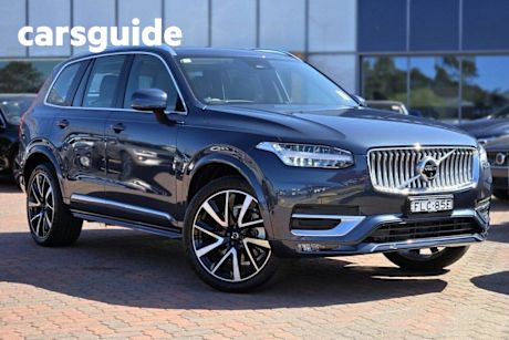 Blue 2023 Volvo XC90 Wagon Ultimate B6 Bright Mhev