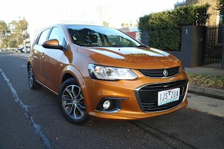 Orange 2016 Holden Barina Hatchback LS