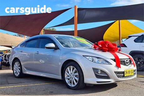 Silver 2012 Mazda 6 Hatchback Touring