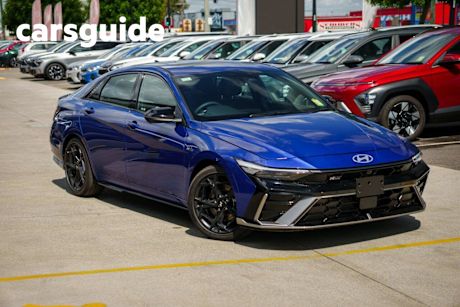 Blue 2025 Hyundai I30 Sedan N Line Premium
