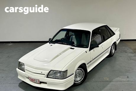 White 1985 Holden Commodore Sedan SS