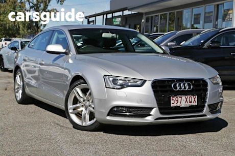 Silver 2013 Audi A5 Hatchback Sportback 1.8 Tfsi