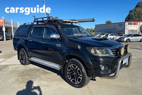 Black 2013 Toyota Hilux Dual Cab Pick-up SR5 (4X4)