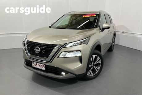 Silver 2023 Nissan X-Trail Wagon ST-L (4WD) 7 Seat