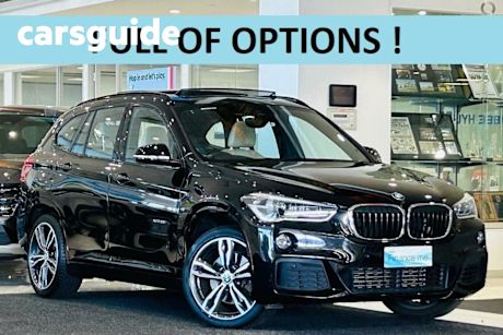 Black 2016 BMW X1 Wagon Xdrive 25I