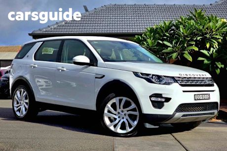 White 2015 Land Rover Discovery Sport Wagon TD4 HSE