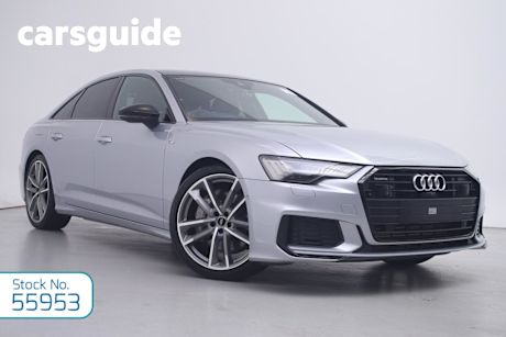 Silver 2019 Audi A6 Sedan 55 Tfsi Quatt S Line (hybrid)