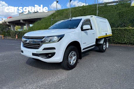 White 2017 Holden Colorado Cab Chassis LS (4X2)