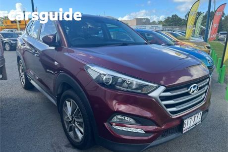 Red 2017 Hyundai Tucson Wagon Active X (fwd)