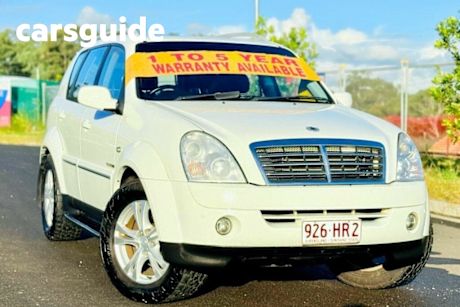 White 2011 Ssangyong Rexton Wagon RX270 XVT SPR II