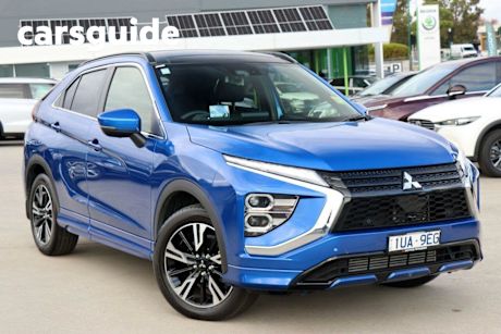 Blue 2024 Mitsubishi Eclipse Cross Wagon Exceed (2WD)