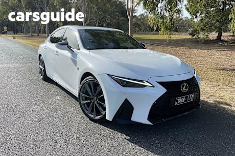 White 2021 Lexus IS300 Sedan F Sport +EP1
