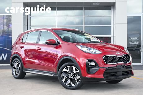 Red 2020 Kia Sportage Wagon SX (fwd)