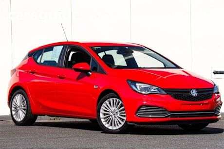 Red 2017 Holden Astra Hatchback R