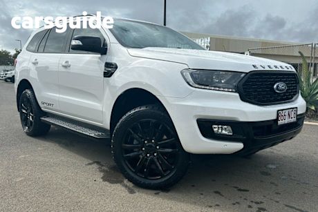 White 2021 Ford Everest Wagon Sport (4WD)