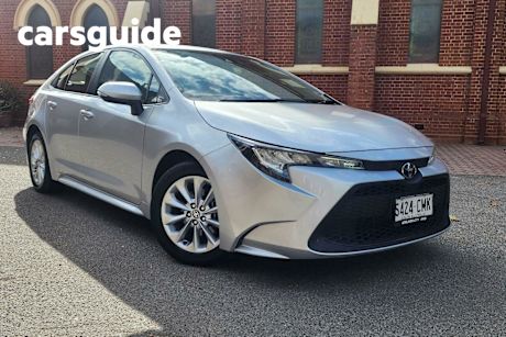 Silver 2021 Toyota Corolla Sedan Ascent Sport