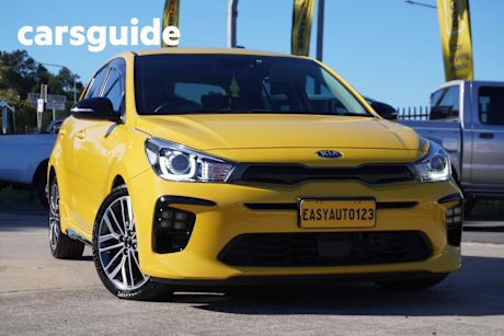 Yellow 2019 Kia RIO Hatchback GT-Line
