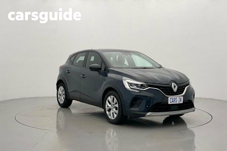 Blue 2021 Renault Captur Wagon Life