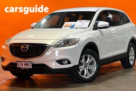 White 2013 Mazda CX-9 Wagon Classic (fwd)