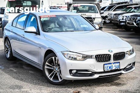 Silver 2014 BMW 320D Sedan