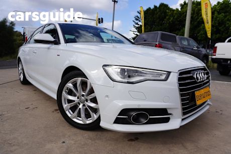 White 2016 Audi A6 Sedan 1.8 Tfsi
