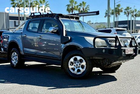 Grey 2013 Holden Colorado Crew Cab Pickup LTZ (4X4)