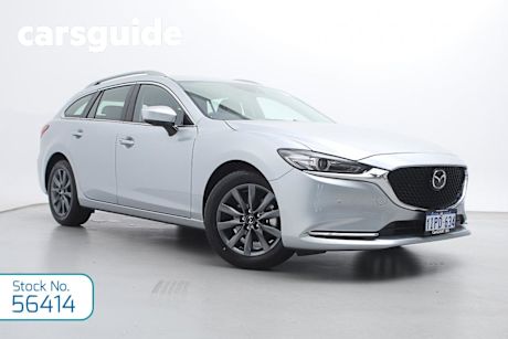 White 2025 Mazda 6 Wagon G25 Touring