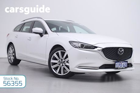 White 2024 Mazda 6 Wagon G35 Atenza