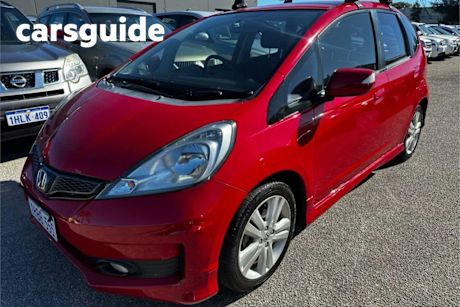 Red 2012 Honda Jazz Hatchback Vibe-S