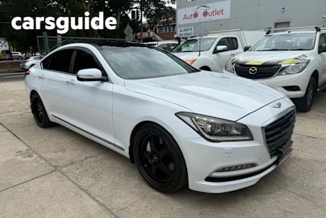 White 2016 Hyundai Genesis Sedan (ultimate Pack)