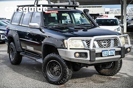 Black 2008 Nissan Patrol Wagon ST-L (4X4)
