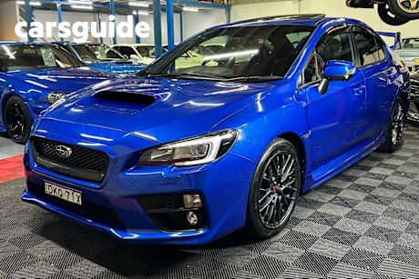 Blue 2016 Subaru WRX Sedan (AWD)