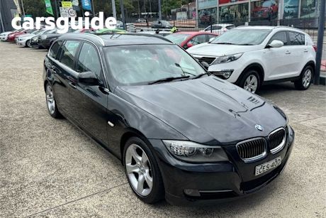 Black 2012 BMW 320I Wagon Touring Lifestyle