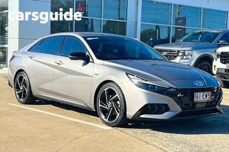 Grey 2022 Hyundai I30 Sedan N Line