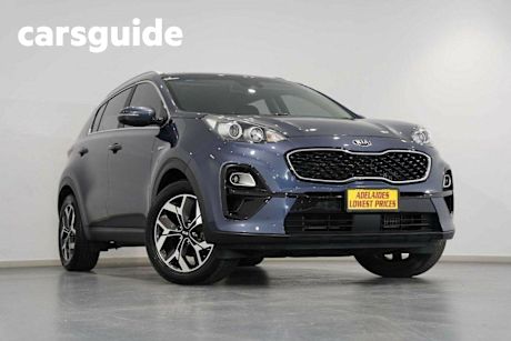 Blue 2021 Kia Sportage Wagon SX (awd)